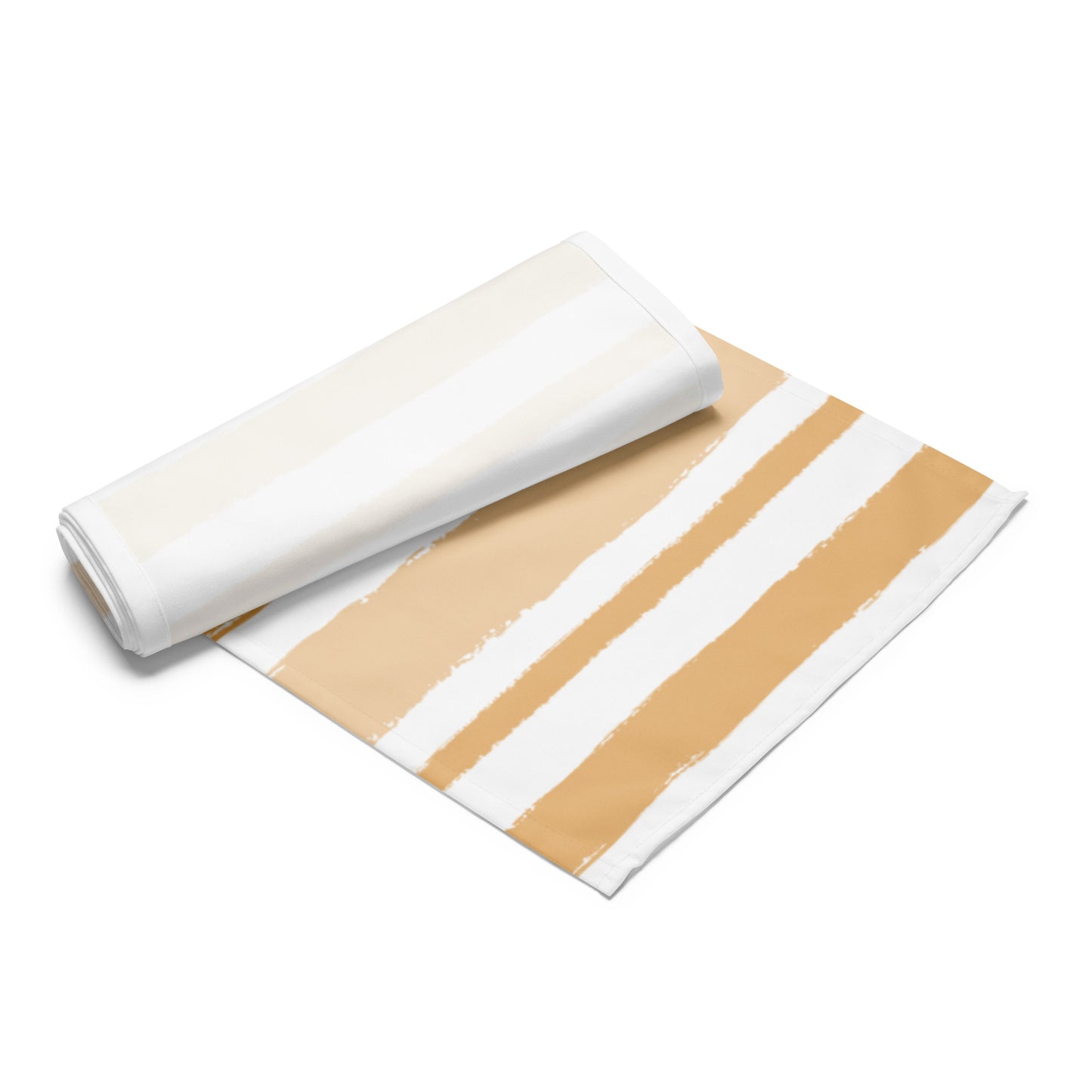 Table Runner with Hand-painted Brush Stroke Print | TRBS-1232