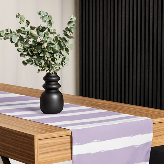 Table Runner with Hand-painted Brush Stroke Print | TRBS-1251