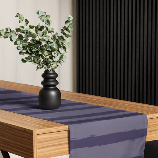 Table Runner with Hand-painted Brush Stroke Print | TRBS-1261
