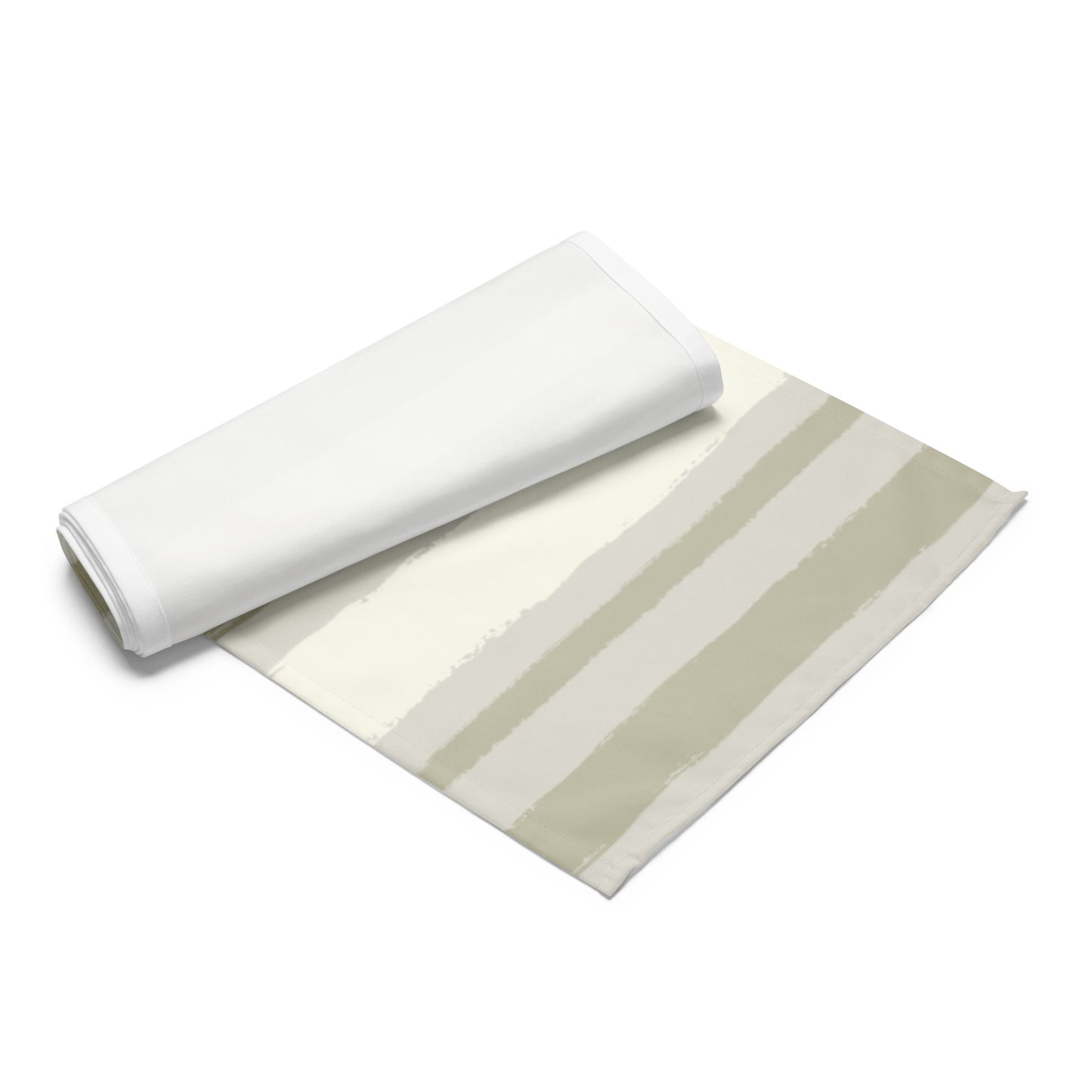 Table Runner with Hand-painted Brush Stroke Print | TRBS-1263