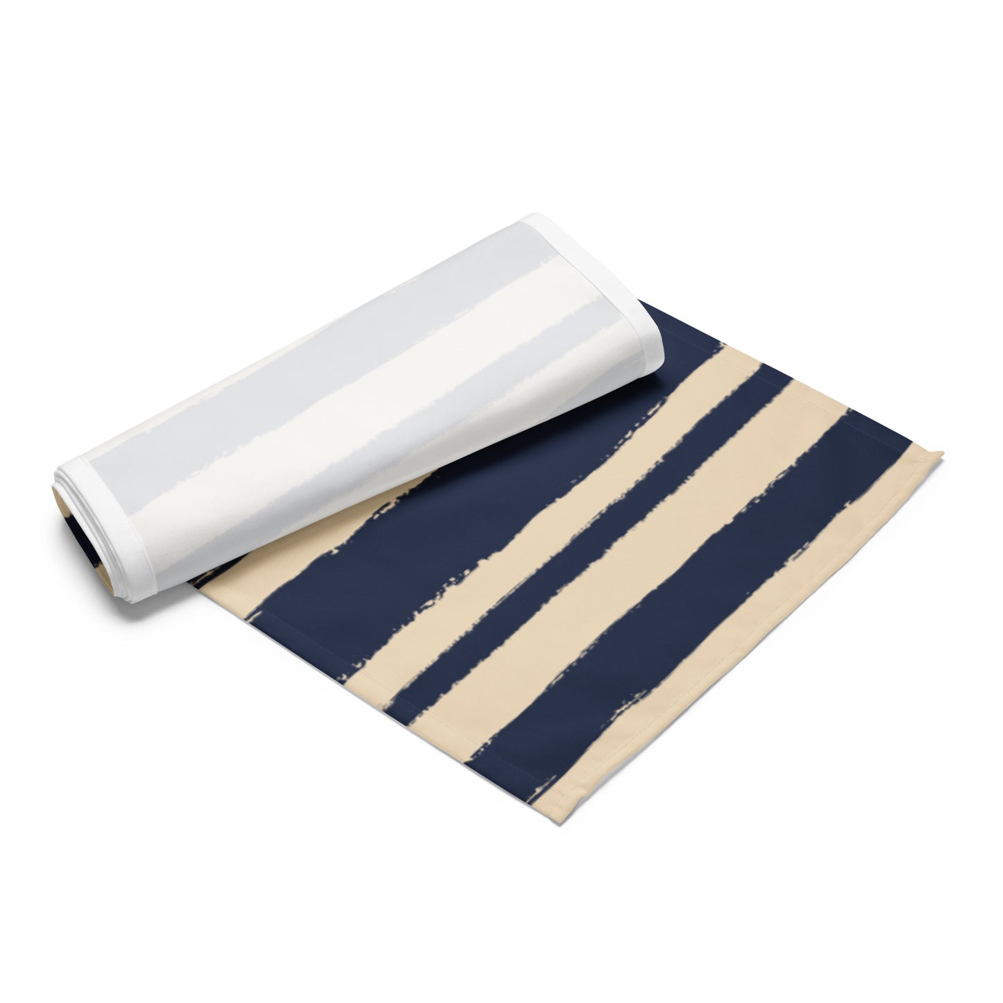 Table Runner with Hand-painted Brush Stroke Print | TRBS-1275